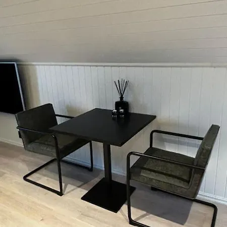 Apartman Ny Og Moderne Studioleilighet Med Elbil Lading