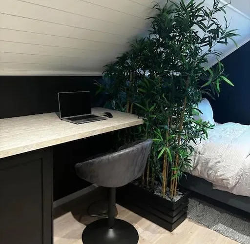 Ny Og Moderne Studioleilighet Med Elbil Lading Daire